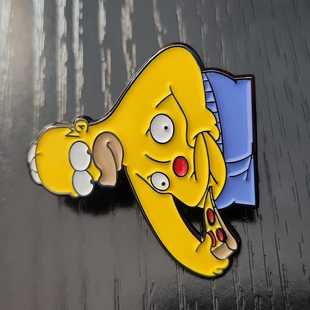 The Simpsons Homer Simpson Inspired Enamel Pin